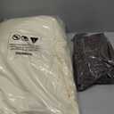 Organic Buckwheat Pillow for Sleeping with Dual-Layer Pillowcase and Extra Tartary Buckwheat Hulls, Adjust Height and Firmness, Neck Support Pillow for Back and Side Sleepers (14''x20'', Off-white)