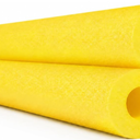 Chochkees Pool Noodles 52" x 2.5" Inch Swimming Hollow Core Foam Tube, Floating Thick Noodles for Floating, Pool Accessories (Yellow, 3-Pack)