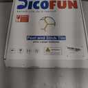 Diflart Peel and Stick Kitchen Backsplash Tiles Gold and White Hexagon PVC Wall Tile Faux Marble for Kitchen Bathroom Pack of 10 Sheets - Amazon.com