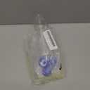 PATIKIL Plastic Dispensing Bottle 230ml (8oz), 1 Pc Squeeze Bottles for Liquids, Small Squeeze Graduated Empty Applicator with Twist Cap for Inks Oils Sauces Arts Crafts, Transparent/Blue