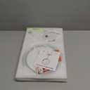 Lighted Makeup Mirror, 3000 mAh Rechargeable Double Sided Magnifying Vanity Mirror with 3 Colors, 1x/10x, 360 Rotation , Brightness Adjustable Magnification Cosmetic Light up Mirror, Women Gift (Chrome)