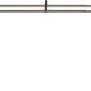 HOTOZON 1 Inch Heavy Duty Double Bay Window Curtain Rods,36-72 Inch Center Rod for Window (24 to 68 Inch), 20-36 Inch Side Rods for windows (16-32 Inch), Antique Bronze, End Cap Finials