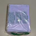 Hardcover Spiral Journal Notebooks for Work With Removable Dividers & Tabs, 8.5"x11" 5 Subject Notebook for Note Taking & Organizer, A4 College Ruled Lined Journal for Women & Writing, Lavender, 280 Pages