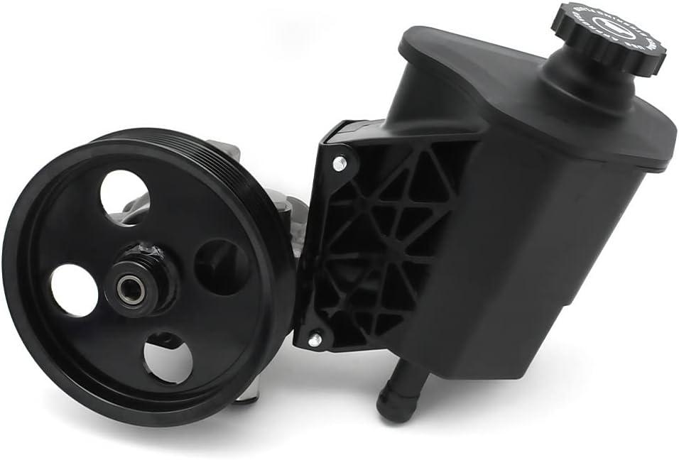 Power Steering Pump 96-70269 20-70269 with Reservoir Pulley Compatible With 2002-2007 Dodge Ram 1500