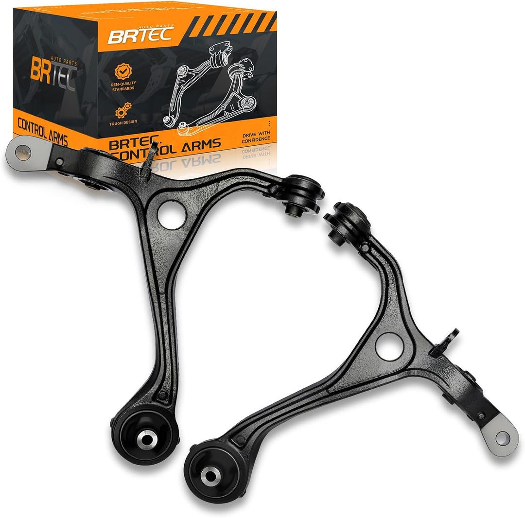 Front Lower Control arms with ball joint Compatible with Honda Accord Acura TSX 2003-2008 2.4L & 3.0L K640289 K640290
