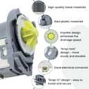 W10348269 Dishwasher Drain Pump Compatible for Whirl-pool Ken-more WPW10348269VP W10348269 W10158351 W10084573 8565839 8558995 661662 EAP11753379 PS11753379 AP6020066 2813258 Dishwasher-by MIFLUS