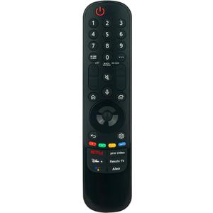 Voice Replace Remote Applicable for LG TV 50UQ7070ZUE 43UQ7070ZUD 55UQ7070ZUE 50UQ8000AUB 65NANO80AQA 86QNED90UQA 75QNED85UQA 28LM400B-PU 43UQ7590PUB 55UQ8000AUB 70UN7070PUA OLED65C2AUA OLED42C2AUA