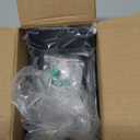 Outdoor Black Doorbell Rain Anti-Glare Cover, Steel Weather-Blocking Camera Cover Glare Sun Shade Protection for Most Video Doorbells(Inward fold)