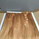 Noodle Board Stove Cover with Handles, Wood Stove Top Covers for Electric Stove & Gas Burners, 30" x 22" Stovetop Cover, Rustic Kitchen Decor, for Countertop/Sink Cover/RV (Bamboo Wood) (Brown)