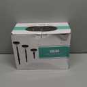 Nupostai 8 Pack Solar Pathway Lights, Multicolor & Warm White LED, IP67 Waterproof, Outdoor Garden Yard Lawn Landscape Decorative