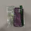 RALEAVO Floral Case for iPhone 14 Pro,Liquid Silicone Cover with Cute Flower Branch Pattern for Girls Women Slim Soft Rubber Protective Phone Case for iPhone 14 Pro (6.1"),Dark Purple