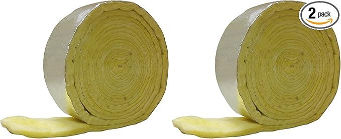 Frost King Foil Backed Fiberglass Pipe Wrap, 3"x1"x25' (Pack of 2)