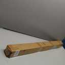 White Tension Curtain Rod 51-165In, Long Adjustable Tension Rods No Drilling for Window or Bathroom, Outdoor Curtain Rods for Patio, Easy to Install, Never Rust, Rod Diameter 1.26 Inches-White