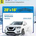 5 PLUS Wiper Blades fits Nissan Maxima 2016-2023 Bundle with Car Wash Towel