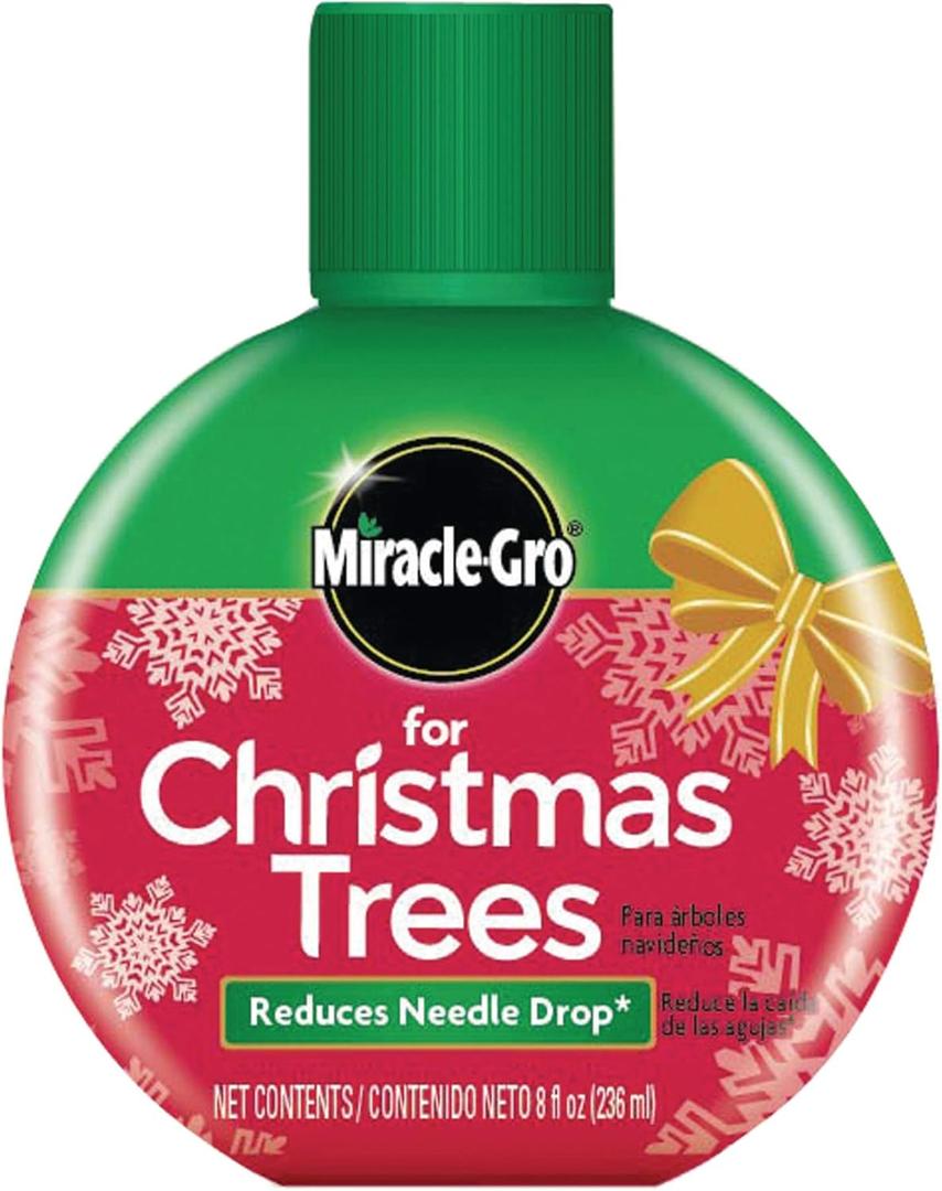 Miracle-Gro for Christmas Tree Plant Food, Hydrates Trees and Keeps Christmas Trees Green All Holiday Season, 2 Pack