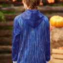 Unisex Kids Halloween Funny Hoodies Cute Print Pullover with Pocket 4-14 Years (L)