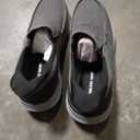 Bruno MArc Men's Slip-On Canvas Loafers, 12, Dark Grey