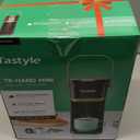 Tastyle Single Serve One Cup Coffee Maker, for K Cups and Grounds, Mini Coffee Maker with Portable Handle, 6 to 12 Oz Brew Size, for Travel, Camping, Office, RV and Dorm, 120V, Black and Gold