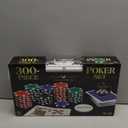 Spin Master Games, Cardinal Classics, 300-Piece Poker Set with Aluminum Carrying Case & Professional Weight Chips & Poker Dice, for Ages 8+