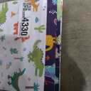 Titiweet Dinosaur Wrapping Paper for Boys Girls Kids - Dinosaur Gift Wrap, 12 Sheets Dino Wrapping Paper for Christmas Birthday Holiday, 20 x 28 Inches Per Sheet