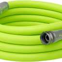 Flexzilla Garden Hose 5/8 in. x 25 ft., Lightweight All-Weather Water Hose, Durable and Flexible, Leak-Free Connections, (Chartreuse)