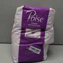 Poise Incontinence & Postpartum Pads for Bladder Leaks, 3 Drop Light Absorbency, Regular Length, 54 Count, 54