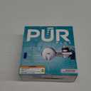 PUR PLUS Horizontal Faucet Mount Water Filtration System with 3-in-1 Lead Reducing Filter for Great-Tasting Filtered Tap Water, Lasts 100 Gallons, Fits Most Kitchen or Bathroom Faucets, Chrome