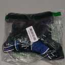 rabbitgoo Dog Harness, No Pull Pet Harness with 3 Buckles, Adjustable Soft Padded Vest with Control Handle, Walking Reflective Pet Vest for Dogs, Blue, Medium