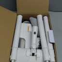 Steam Cleaner, 6 in1 Rotated Steam Mop Cleaner with 2 Modes, 2 Microfiber Pads, 400ML Removable Tank, 23FT Power Cable, Detachable Steam Mops for Floor, Laminate Floor, Tiles Cleaning (Jade White)