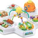 VTech Buzz and Learn Activity Table with Seven Interactive Play Zones, Blue