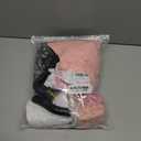 Luces Old Lady Costume for Girls, 100th Days of School Dress Up for Kids, Granny 100th Day School Wig Cane Accessories Outfit (XL, 7068-Red)