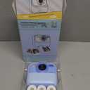 Kids Instant Digital Cameras for Boys and Girls, 1080P HD Dual-Lens Selfie Digital Camera with Print Paper & 32G Card, Christmas Birthday Gifts Toys for Toddler and Teenagers Age 3-16 Years Old (Blue)