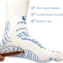 Foot Massage Reflexology Socks Set,Professional Reflexology Socks with Tools with 4 Trigger Point Massage Tool,Relieve Tired Acupressure Socks for Men and Women(Men/Women)