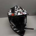 O'Neal 2 SRS Helmet Glitch (XX-Large, Black/White)