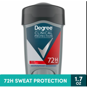 Degree Men Clinical Strength Antiperspirant Deodorant 2 Pack Sport Strength Soft Solid 96Hour Sweat and Odor Protection 5x Types of Sweat 1.6 oz