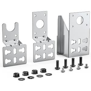 Onlyfire 6902 Universal Barbecue Grill Stainless Steel Rotisserie Motor Bracket Set