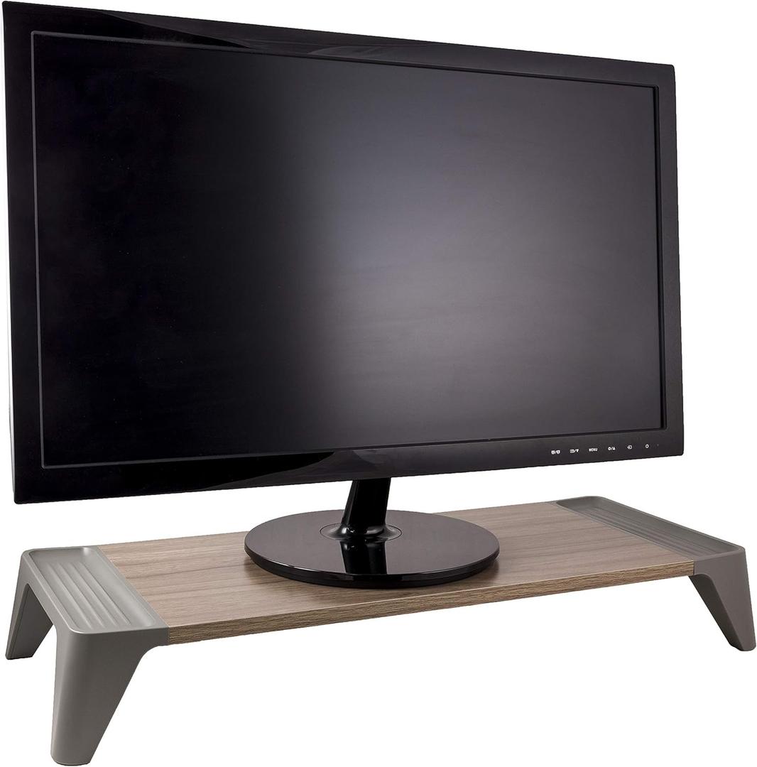 Philips Wooden Stand, Supports Up to 20bs, Space Saving Style, Portable Desk, Work from Home, Office, Travel, DLK0100W/37, Walnut