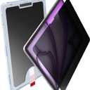 MOBDIK 1 Pack Privacy Screen Protector Compatible with iPad Air 13 M4/M3/M2 2026/2025/2024, Anti Spy, 9H Tempered Glass, EZ Kit