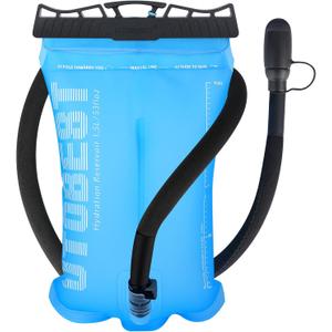 Hydration Bladder,TPU Water Bladder,Water Bladder for Hiking Backpack,BPA Free,Wide Opening,Leak-Proof,Water Reservoir for Hiking Cycling Camping Running (Blue-1.5L)