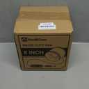 Hon&Guan 8 Inch Inline Booster Duct Fan with Speed Controller - 623 CFM Airflow with 44W Ultra-Low Power and Low Noise