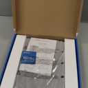 Etekcity Bathroom Scale for Body Weight, Highly Accurate Digital Electronic Weighing Machine for People, LCD Display, Large Size, 6mm Tempered Glass for Safe Home Use, Batteries Included, 400 lbs (Black)