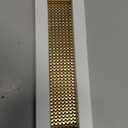 LULULOOK Milanese Mesh Loop Compatible with Apple Watch Band 49/46/45/44/42/41/40/38mm for Men Women, Stainless Steel Magnetic Buckle Strap for iWatch Ultra 3/2 Ultra Series 11 10 9 8 7 6 SE 5 4 3 (Light Gold)