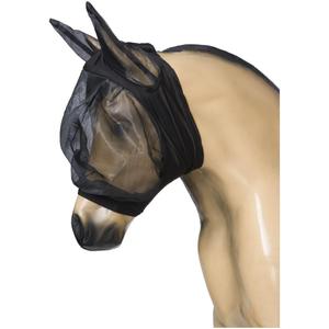 Tough 1 Fly Mask with Ears (Miniature Size, Black)