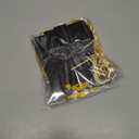 2 x Mastered It Graduation Decorations Gold and Black Glittery Congratulation Banner Congrats Grad Decor for Class of 2025 Party