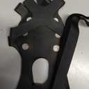 ZUXNZUX Crampons, Ice Cleats for Shoes and Boots, Silicone Stainless Steel Grippers Shoe Spikes Grips Traction for Ice Snow, Winter Hiking Climbing Ice Fishing (Large)