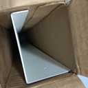 Infinite Design 36" Metal Floating Wall Shelf | Modern White Powder-Coated Steel Ledge, Made in USA | Wall-Mounted Shelf for Living Room, Kitchen, Bathroom, Bedroom or Office