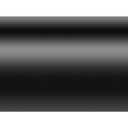 VOIIY Curtain Rods for Windows 48 to 84 Inch(4-7 Feet),Black 1'' Diameter Drapery Rods with End Cap Style Design,Modern Adjustable Heavy Duty Curtain Rod,Size:36''-88''