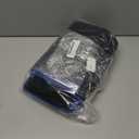 Dash Cover Compatible for Toyota Venza 2008-2017, Non-Slip Polyester Black Blue Center Console Dashboard Cover Pad Carpet