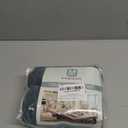 H.VERSAILTEX Velvet Dining Chair Covers Stretch Chair Covers for Dining Room Set of 2 Parson Chair Slipcovers Chair Protectors Covers Dining, Soft Thick Solid Velvet Fabric Washable, Stone Blue