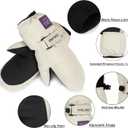 Kids Winter-Mittens Boys Girls Warm Snow Gloves Cold Weather Windproof Ski Mittens for Outdoor(for 6-12 Yrs) (Beige)